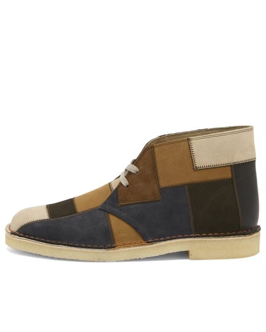 Clarks Brown Desert Patch for men