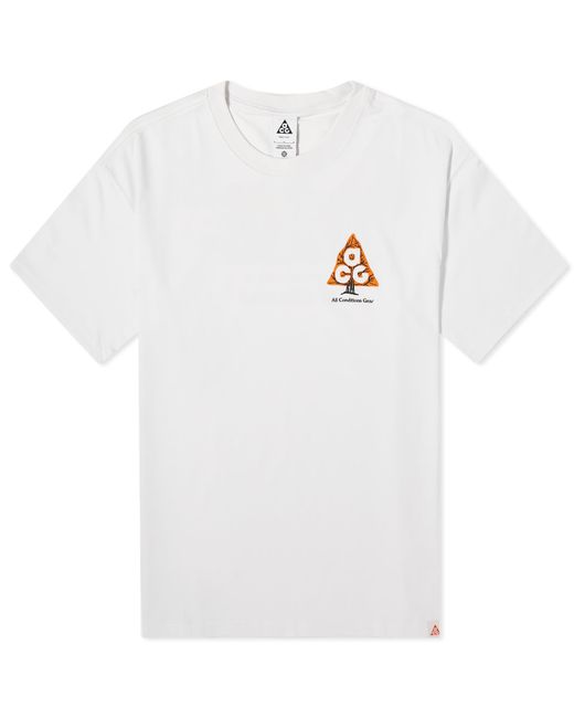 Nike White Acg Wildwood T-Shirt for men