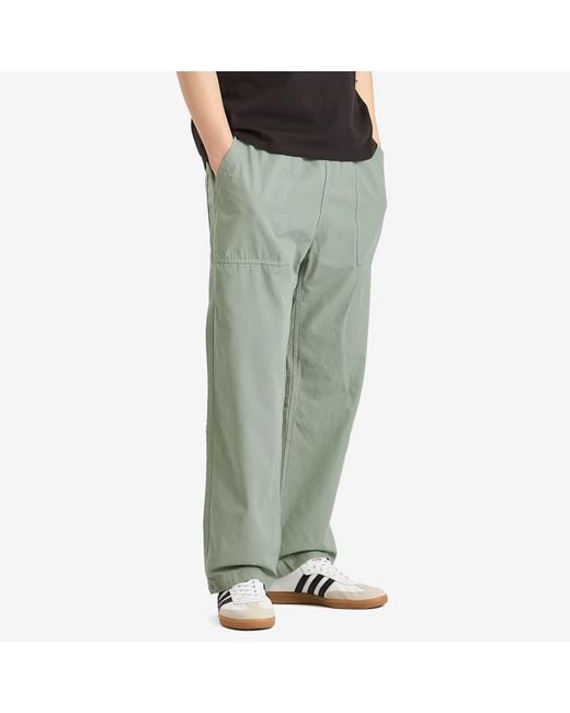 Service Works Green Ripstop Chef Pant for men