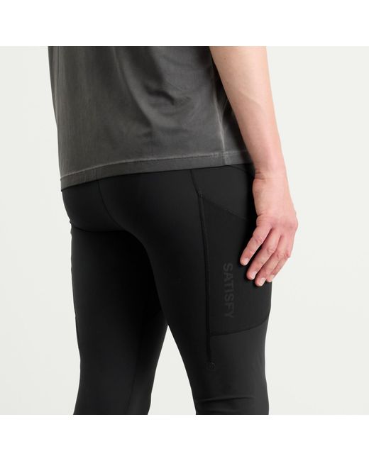 Satisfy Black Powersilk Cargo Tights for men