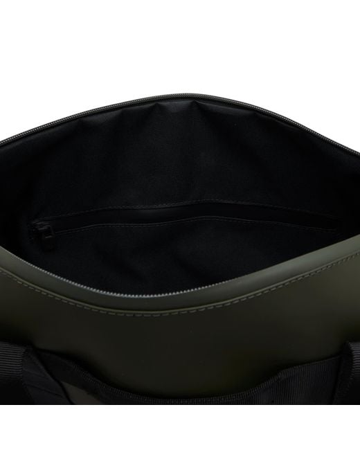 Rains Black Tote Bag for men