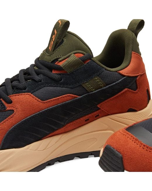 PUMA Blue Rs-Trck Outdoor Sneakers for men