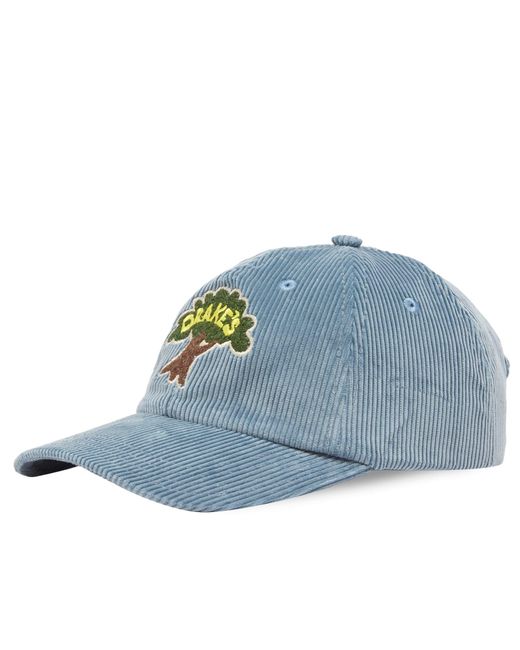 Drake's Blue Tree Corduroy Baseball Cap for men