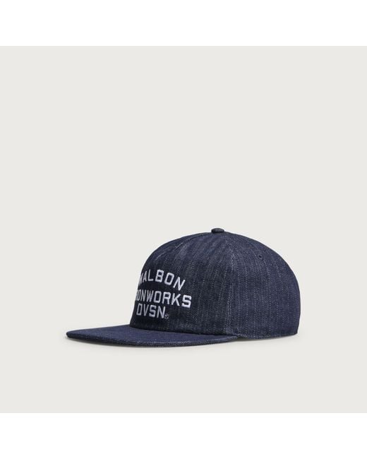 Malbon Blue Foreman Snapback for men