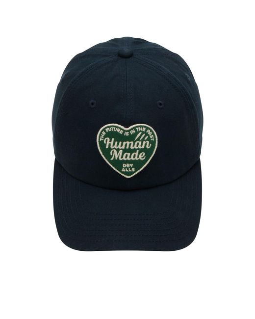 Human Made Blue Heart Patch Twill 6 Panel Cap for men