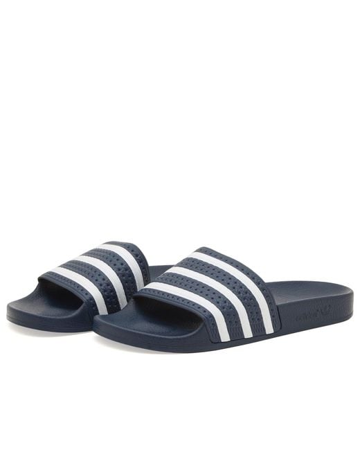 Adidas Originals Blue Adilette Slides for men