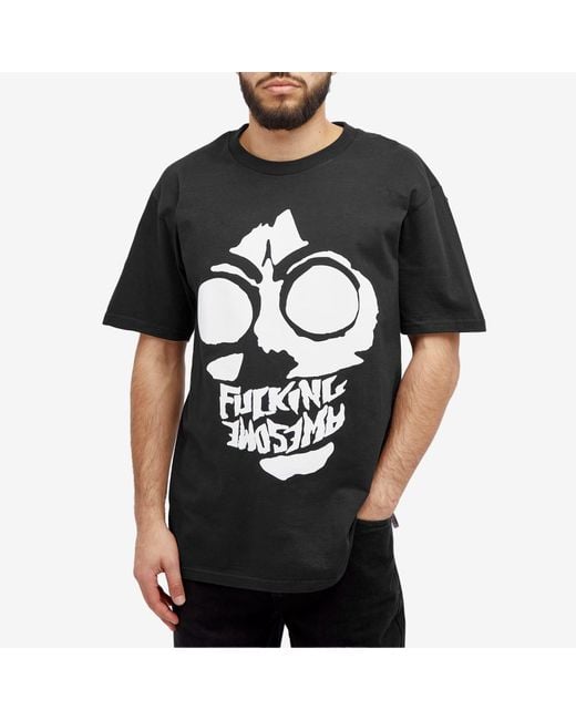 Fucking Awesome Black Fangs T-Shirt for men