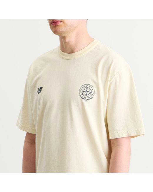 Stone Island Natural X New Balance T-Shirt for men