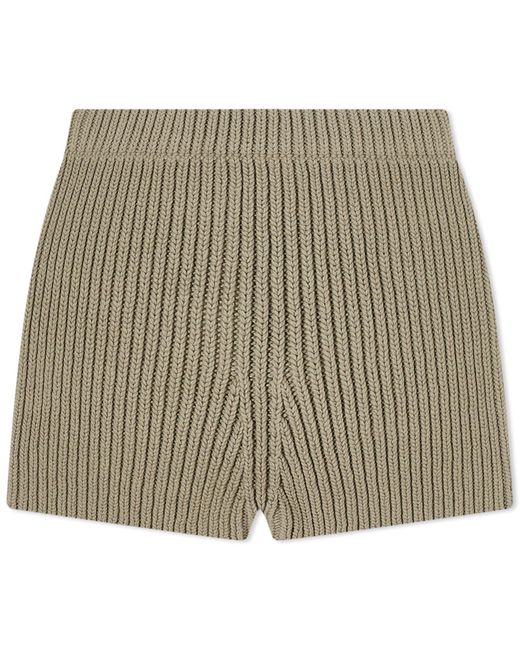 Max Mara Natural Acceso Knitted Shorts