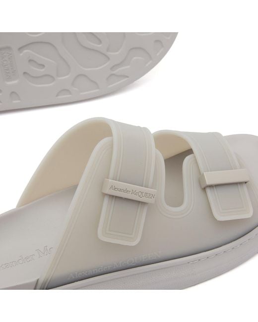 Alexander McQueen Gray Hybrid Sandal for men