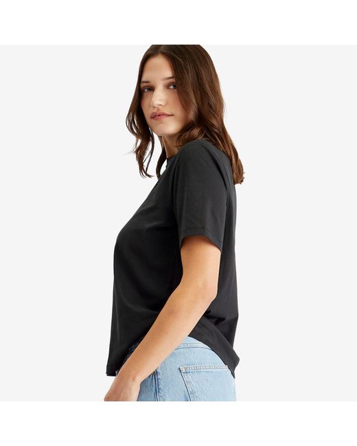 Skims Black Relaxed Tees T-Shirt