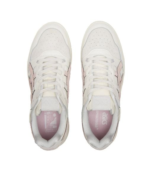 Asics White X Asphaltgold Ex89 Sneakers for men