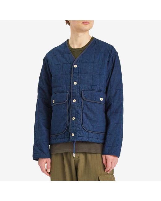 Folk Blue Lightweight Liner for men