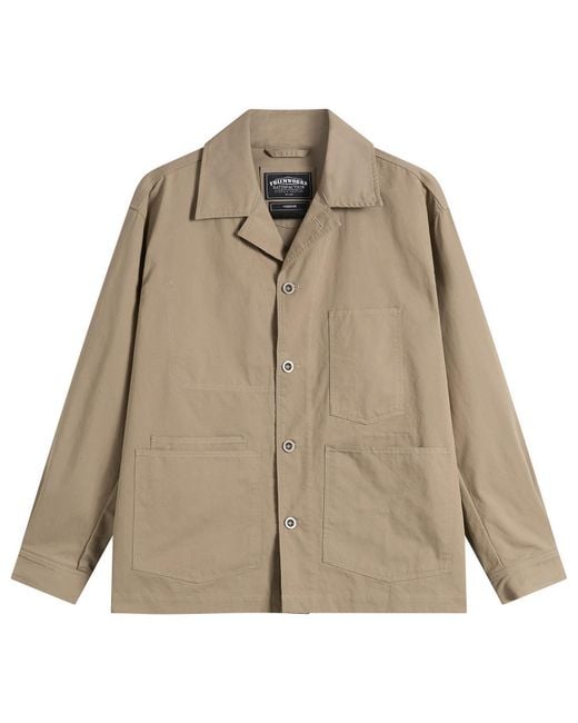 FRIZMWORKS Natural Relaxed Coverall Jacket for men