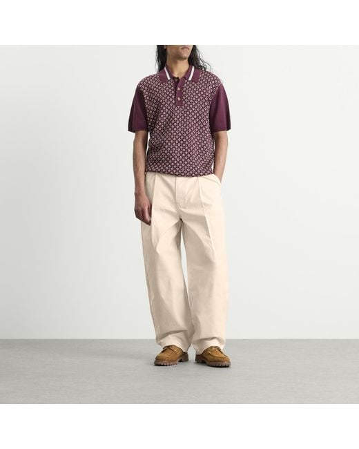 Drole de Monsieur Natural Wide Leg Pants for men