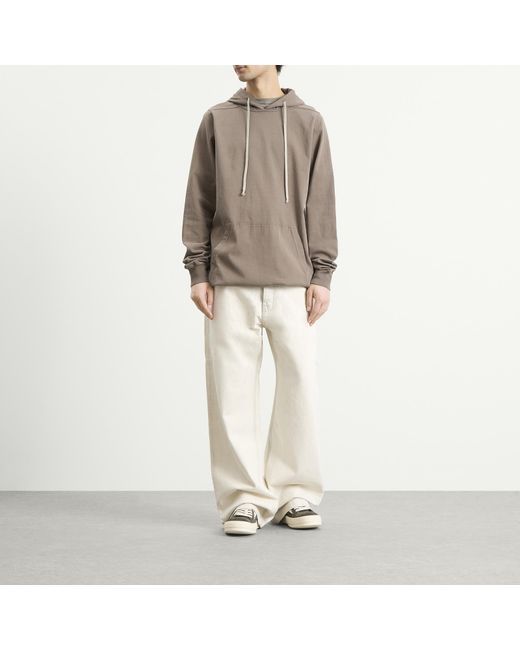 Rick Owens Brown Pullover Hoodie for men