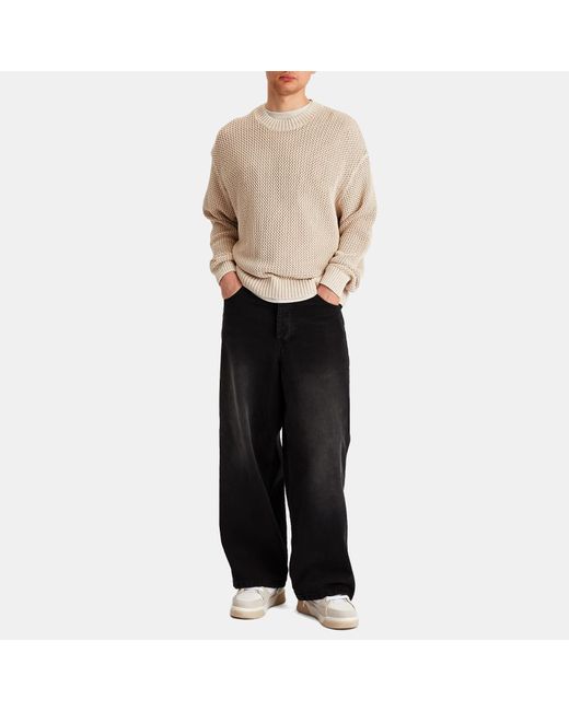 Represent Natural Open Gauge Knit Sweater for men