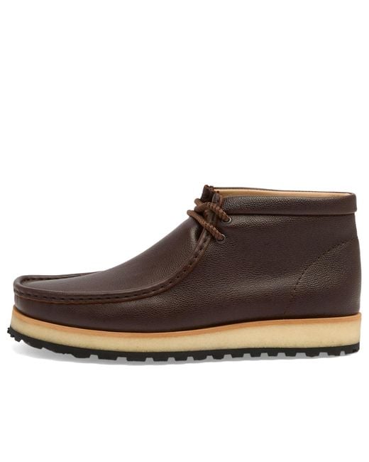 Clarks Brown Wallabee Scout for men