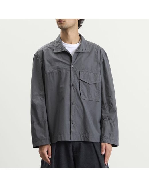 YMC Gray Cruiser Overshirt for men