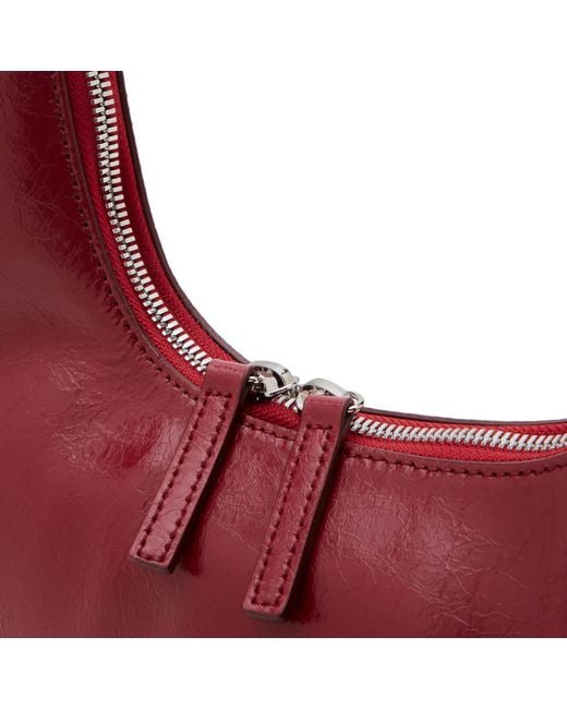 MARGE SHERWOOD Red Hobo Shoulder Bag
