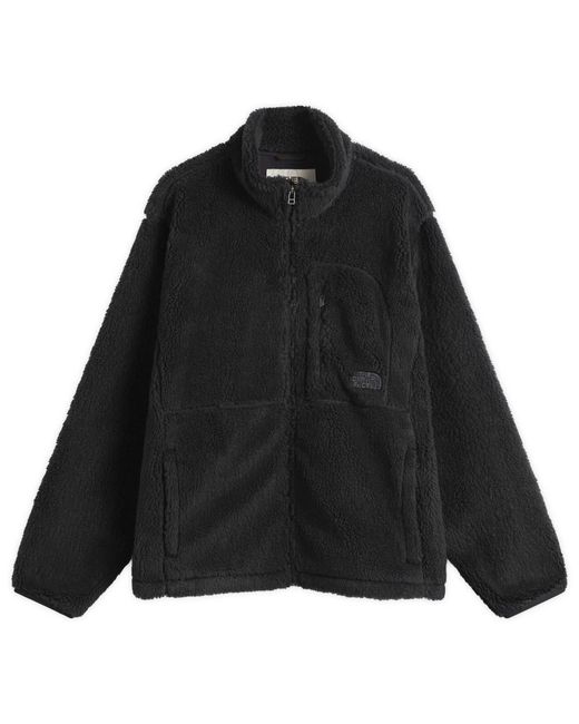 The North Face Black Heritage Extreme Pile Zip Jacket for men