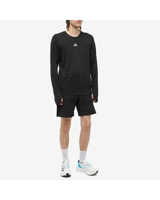 Adidas Originals Black Ultimate Cte Merinol T-Shirt for men