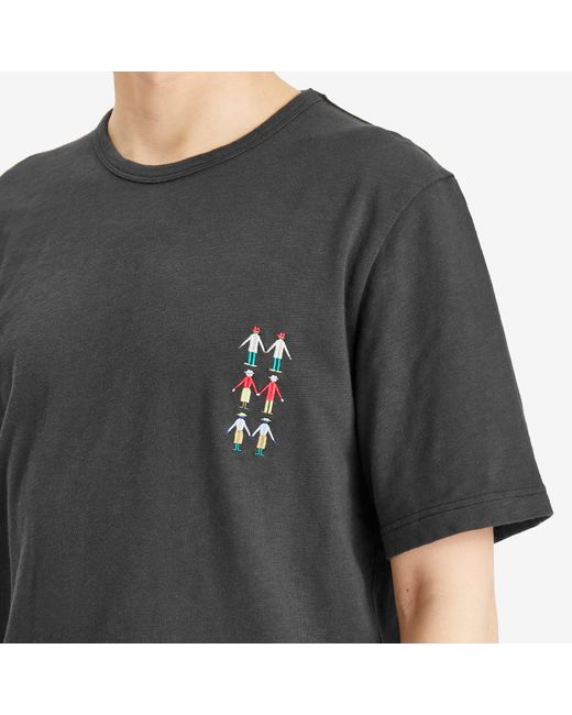 Folk Black People T-Shirt for men