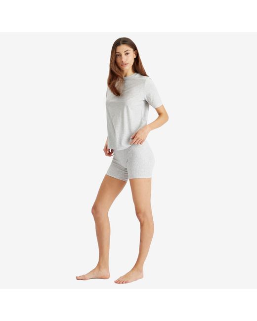 Skims White Relaxed Tees T-Shirt