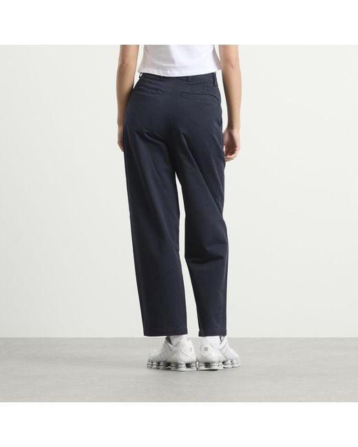 Dime Blue Baggy Chino Pants