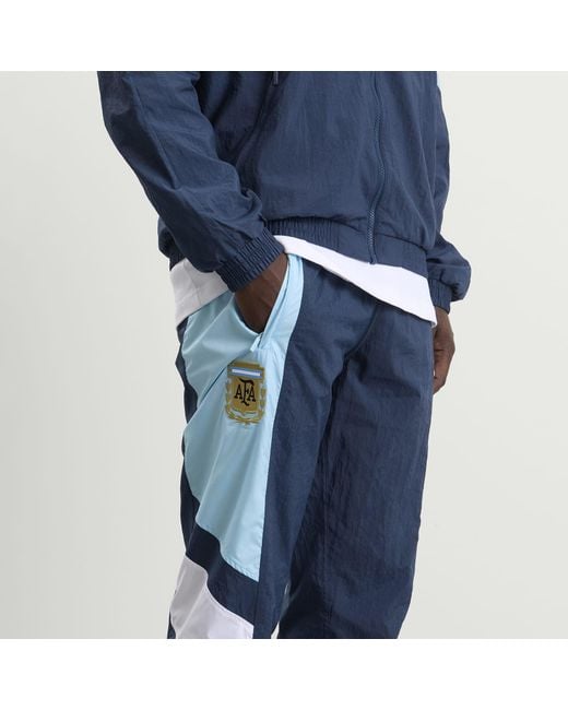 Adidas Blue Afa Eqt Track Pant for men