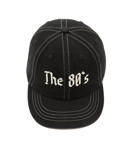 ACMH by Magic Castles Black 80's Cap for men