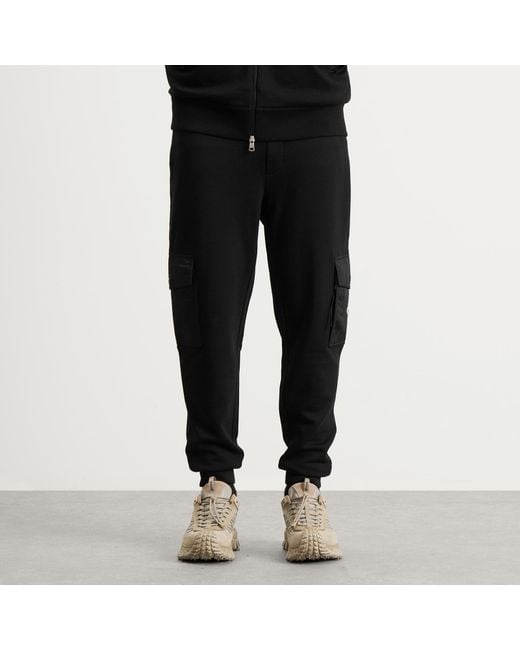Moncler Black Patch Sweatpant for men