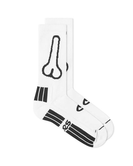 Aries White Willy Sock