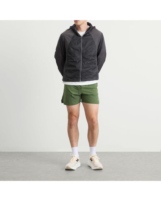 New Balance Green Rc Short 5"