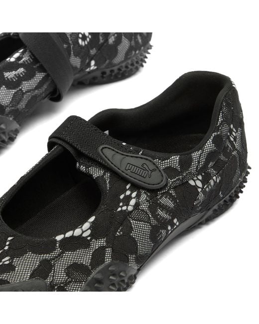 PUMA Black Mostro Fey Lace Sneaker