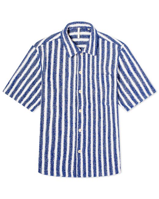 sunflower Blue Stripe Vacation Shirt for men