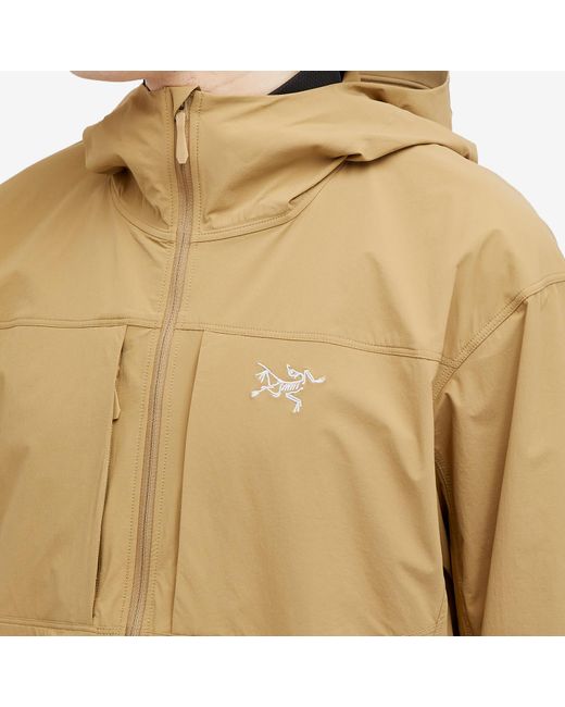 Arc'teryx Natural Gamma Lightweight Hooded Jacket for men