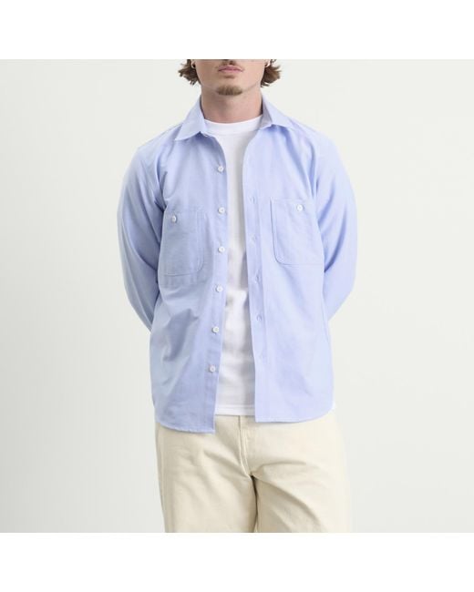 Randy's Garments Blue Randy's Garments Inc. 3 Pocket Work Shirt for men