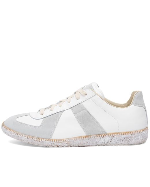 Maison Margiela White Painted Sole Replica Sneakers for men