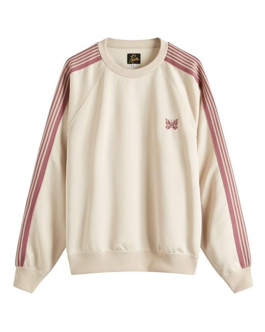 Needles Natural Track Crew Neck Sweatshirt