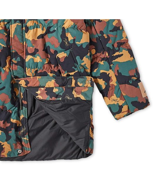Nike Flight Heritage Camo Parka Jacket in Green for Men | Lyst UK