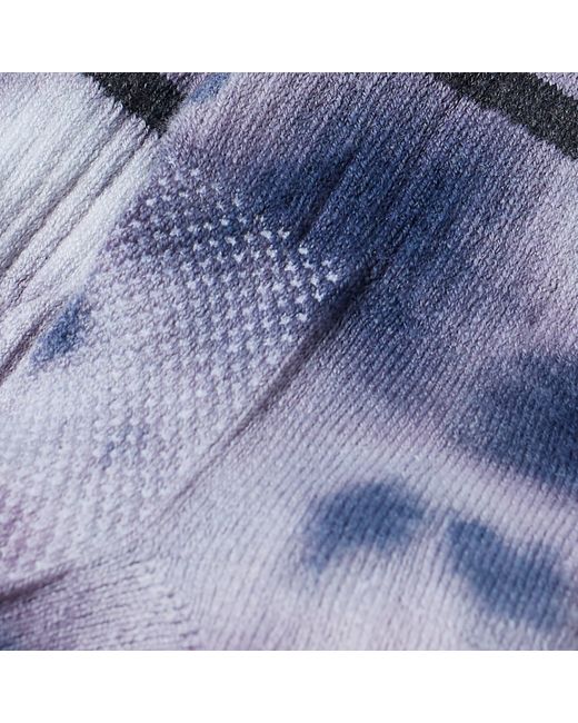 Satisfy Blue Merino Tube Socks for men