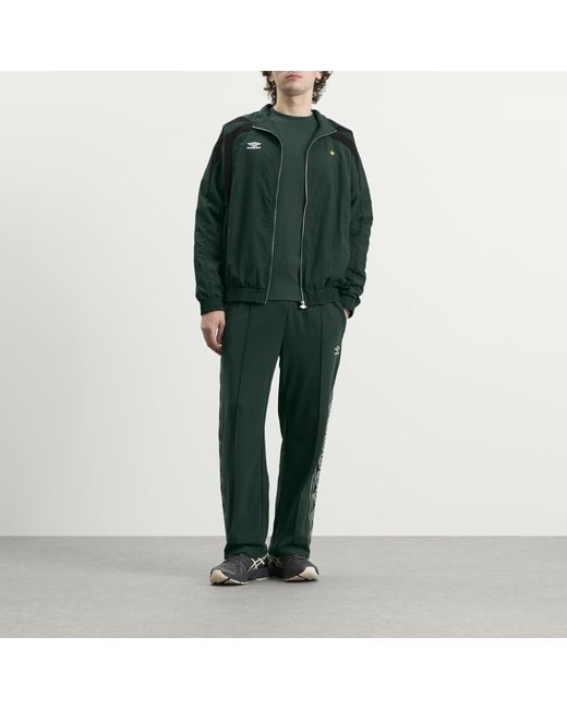 Umbro Green Relaxed Track Jacket for men