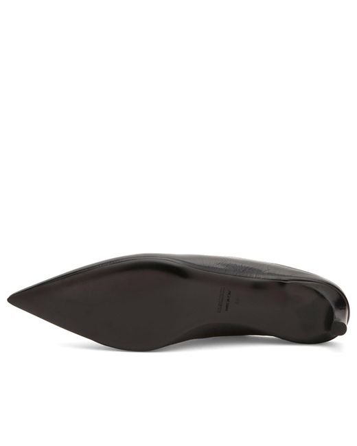 Jil Sander Black Heeled Mule