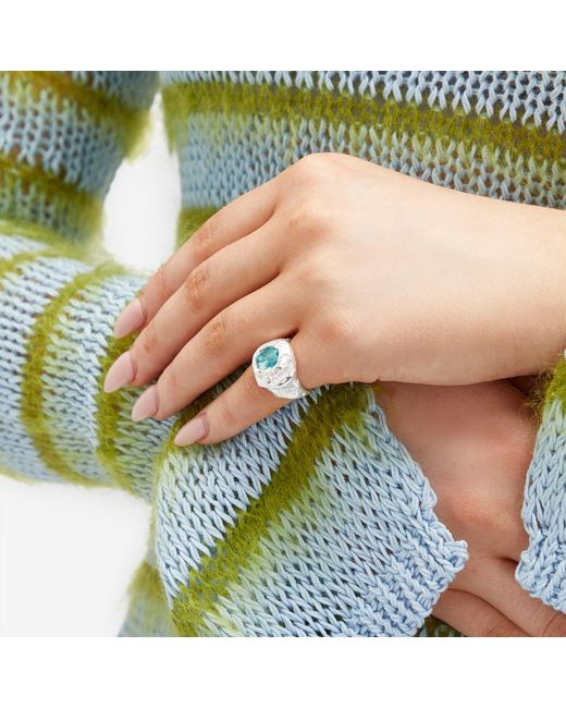 SIMUERO White Lago Ring