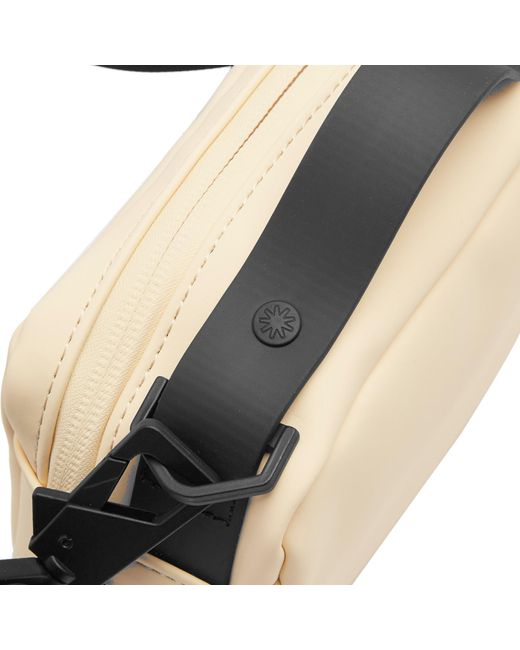 Rains Black Micro Box Bag