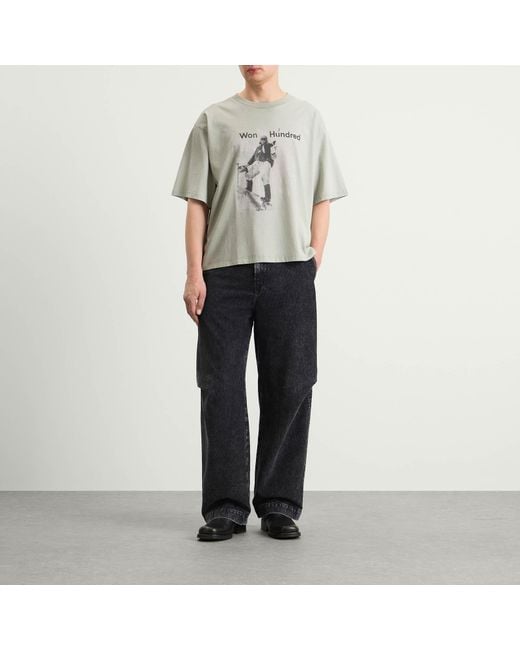 Won Hundred Gray Houston Mountain T-Shirt for men