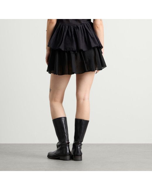 GIMAGUAS Black Joan Mini Skirt