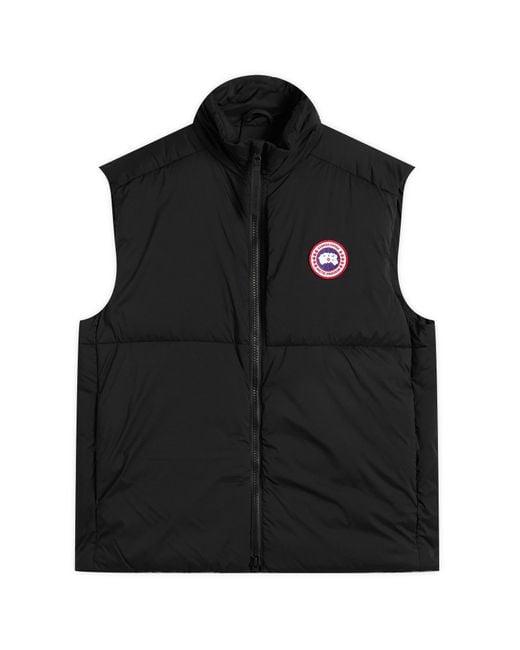 Canada Goose Black Lodge Vest for men