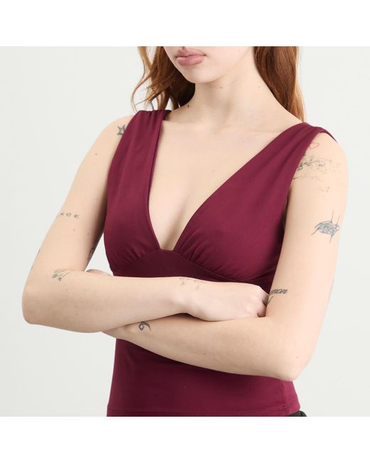 Tala Red 365 Cupro Twist Vest